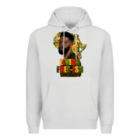 Dove Grey juneteenth living freeish since 1865 Premium Hoodie - HRA Design Shop