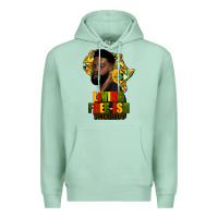Seafoam juneteenth living freeish since 1865 Premium Hoodie - HRA Design Shop