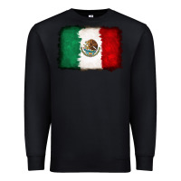 Black Mexican flag Premium Sweatshirt - RanaPortraitStore