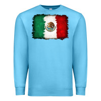Ocean Blue Mexican flag Premium Sweatshirt - RanaPortraitStore