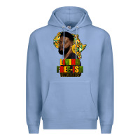 Colony Blue juneteenth living freeish since 1865 Premium Hoodie - HRA Design Shop