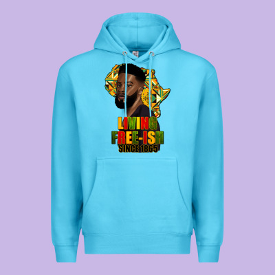 Juneteenth Living Freeish Since 1865 Premium Hoodie Designed By Hra Design Shop
