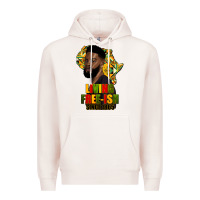 Pale Pink juneteenth living freeish since 1865 Premium Hoodie - HRA Design Shop
