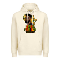 Sandshell juneteenth living freeish since 1865 Premium Hoodie - HRA Design Shop