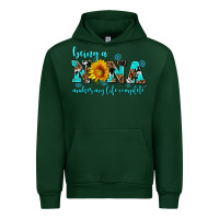 Forest Green being a nana makes my life complete Urban Hoodie - AdoDesignShop