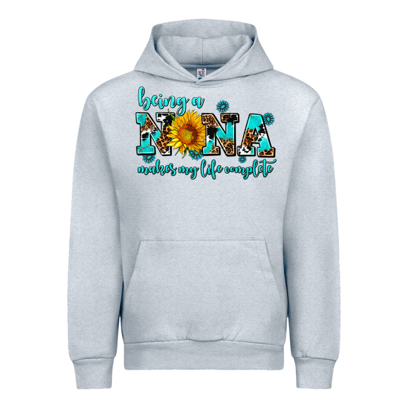 Being A Nana Makes My Life Complete Urban Hoodie by AdoDesignShop | Teevron