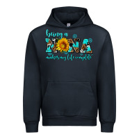 Navy being a nana makes my life complete Urban Hoodie - AdoDesignShop