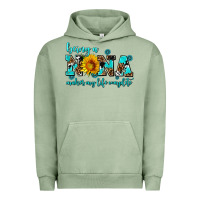 Pigment Oil Green being a nana makes my life complete Urban Hoodie - AdoDesignShop