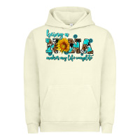 Pigment Pistachio being a nana makes my life complete Urban Hoodie - AdoDesignShop