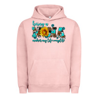 Pigment Salmon being a nana makes my life complete Urban Hoodie - AdoDesignShop