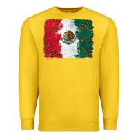 Lemon Mexican Flag With Leopard Premium Sweatshirt - RanaPortraitStore
