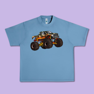 Monster Truck Urban Heavy Tee Designed By Artiststas