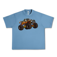 Pebble Blue monster truck Urban Heavy Tee - Artiststas