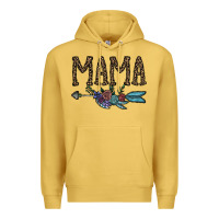 Antique Gold mama Premium Hoodie - CowhideDigitalArt