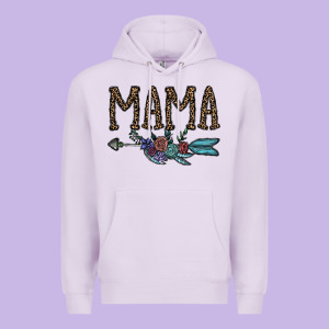 Mama Premium Hoodie Designed By Cowhidedigitalart