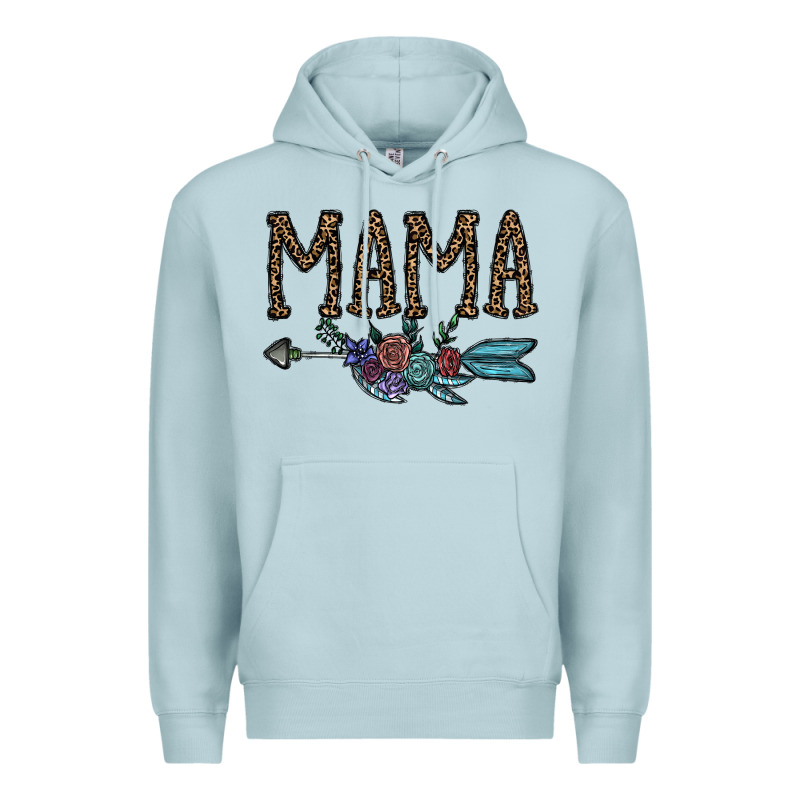 Mama Premium Hoodie by CowhideDigitalArt | Teevron