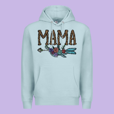 Mama Premium Hoodie Designed By Cowhidedigitalart