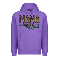 Purple mama Premium Hoodie - CowhideDigitalArt