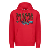 Red mama Premium Hoodie - CowhideDigitalArt