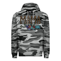 Slate Camo mama Premium Hoodie - CowhideDigitalArt