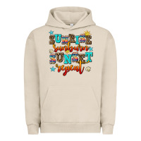 Pigment French Oak sunrise sunburn sunset repeat Urban Hoodie - AdoDesignShop