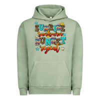 Pigment Oil Green sunrise sunburn sunset repeat Urban Hoodie - AdoDesignShop