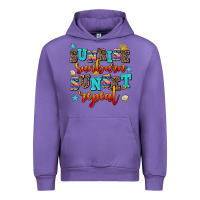 Tulip sunrise sunburn sunset repeat Urban Hoodie - AdoDesignShop