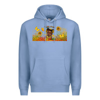 Colony Blue juneteenth little miss libbey glass Premium Hoodie - HRA Design Shop
