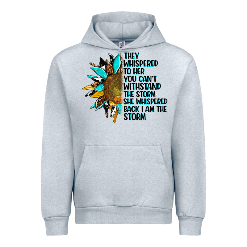 Sunflower They Whispered To Her Urban Hoodie by AdoDesignShop | Teevron