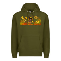Army Green juneteenth little miss libbey glass Premium Hoodie - HRA Design Shop