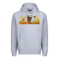 Heather Grey juneteenth little miss libbey glass Premium Hoodie - HRA Design Shop