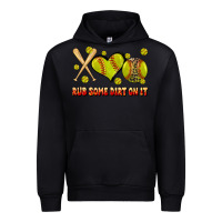 Black rub some dirt on it softball Urban Hoodie - JahusDesignShop