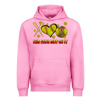 Fuchsia Pink rub some dirt on it softball Urban Hoodie - JahusDesignShop