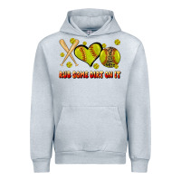 Heather Grey rub some dirt on it softball Urban Hoodie - JahusDesignShop