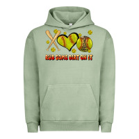 Pigment Oil Green rub some dirt on it softball Urban Hoodie - JahusDesignShop