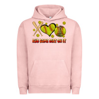 Pigment Salmon rub some dirt on it softball Urban Hoodie - JahusDesignShop