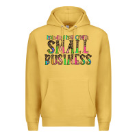 Antique Gold minding my own small bussiness Premium Hoodie - CowhideDigitalArt