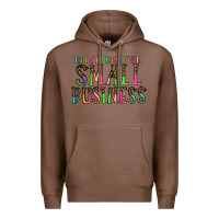 Chestnut minding my own small bussiness Premium Hoodie - CowhideDigitalArt