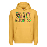 Mustard minding my own small bussiness Premium Hoodie - CowhideDigitalArt