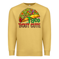 Antique Gold Taco 'bout cute Premium Sweatshirt - RanaPortraitStore