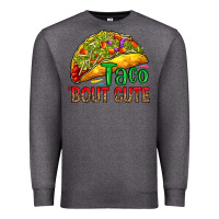 Charcoal Heather Taco 'bout cute Premium Sweatshirt - RanaPortraitStore