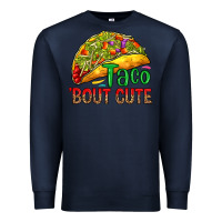Navy Taco 'bout cute Premium Sweatshirt - RanaPortraitStore
