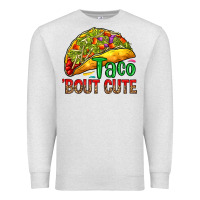 Oatmeal Heather Taco 'bout cute Premium Sweatshirt - RanaPortraitStore