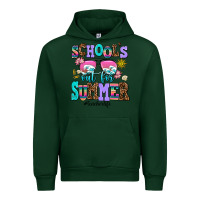 Forest Green school's out for summer teacherlife Urban Hoodie - AdoDesignShop