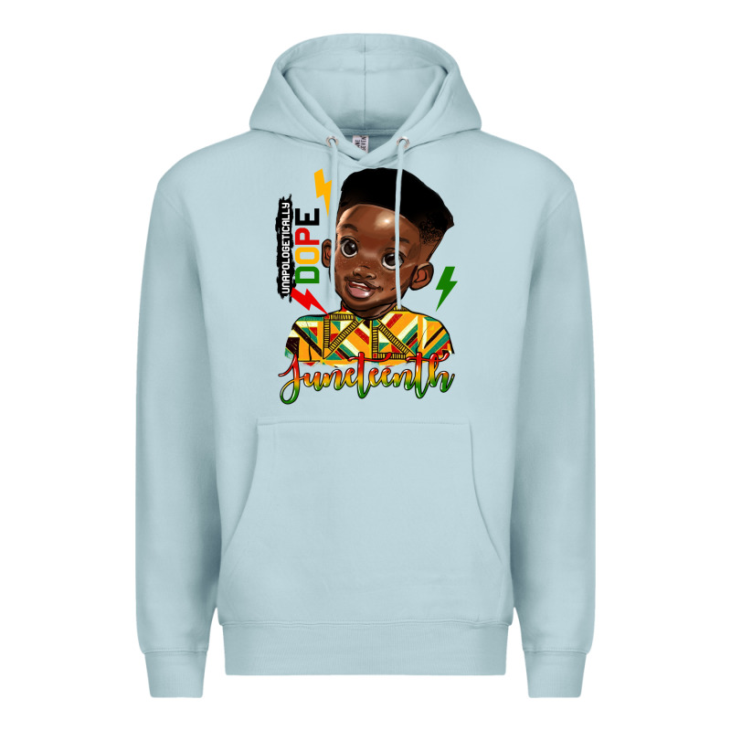 Juneteenth Black Boy Premium Hoodie by HRA Design Shop | Teevron