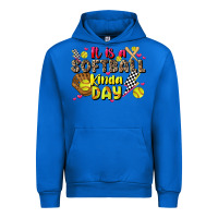 Cobalt it is a softball kinda day Urban Hoodie - JahusDesignShop