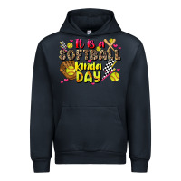 Navy it is a softball kinda day Urban Hoodie - JahusDesignShop