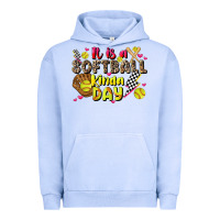 Pigment Grape Ice it is a softball kinda day Urban Hoodie - JahusDesignShop