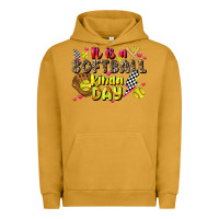 Pigment Peanut Butter it is a softball kinda day Urban Hoodie - JahusDesignShop