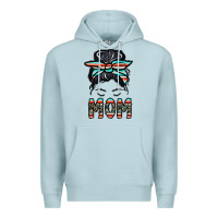 Blue Mist mom Premium Hoodie - CowhideDigitalArt